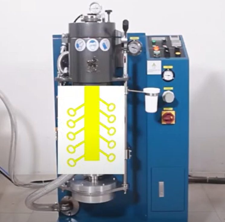 Casting Jewelry by Vacuum Jewelry Casting Machine